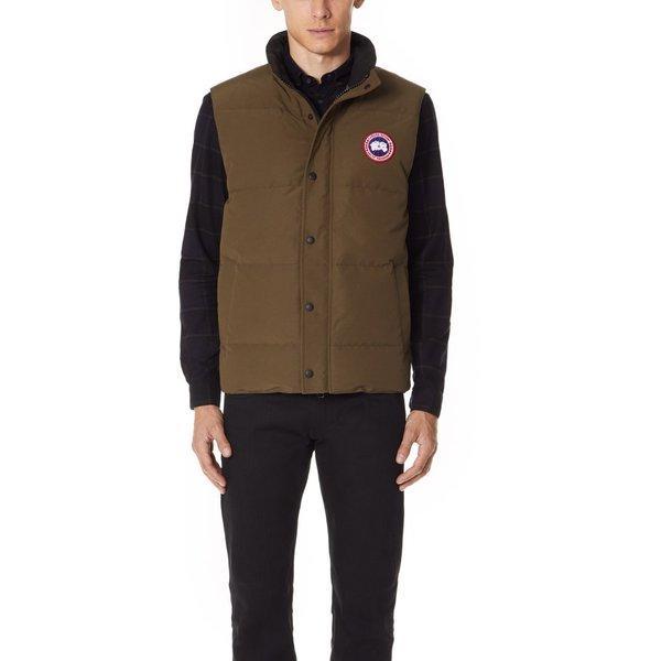 Canada Goose nam tốt nhất Tops Garson Vest Military Green: MB2-CANAD30199-022: Fermat Fermart 1st Store Mail Mua sắm Mua sắm