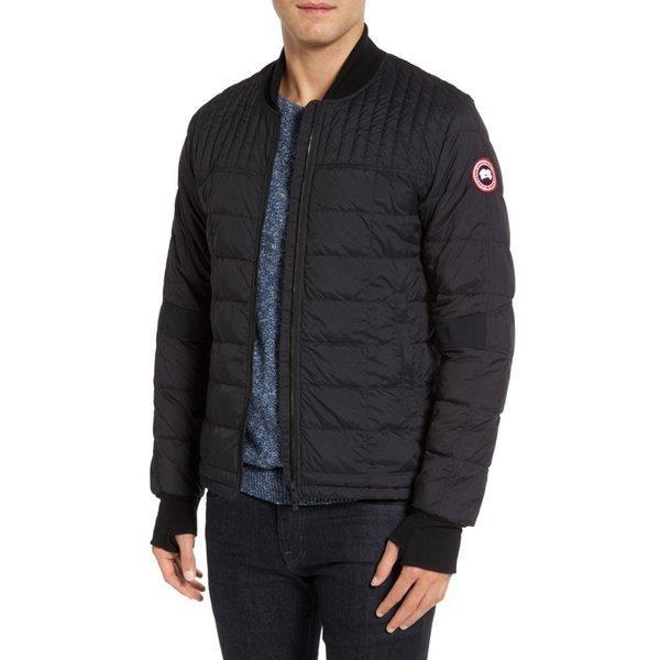 Canada Goose nam Down Áo khoác ngoài Dunham Down Bomber Jacket Black: DP3-532276-163173: Fermart Fermart EF-Mail Order Mua sắm Mua sắm Mua sắm