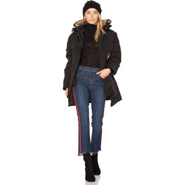 Canada Goose Ladies Court Outer Expedition parka With Coyote Fur Trim Canada Goose Black: HB2-CANA-WO14: Fermart Fermart 3