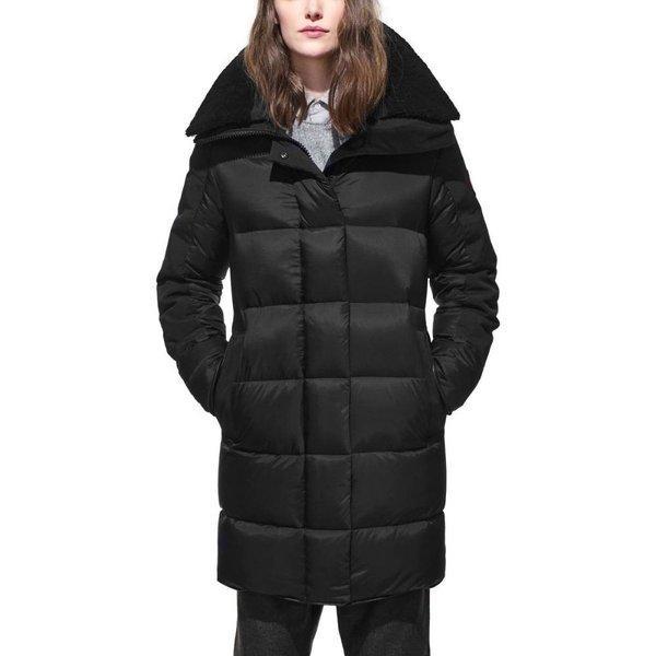 Canada Goose Ladies Down Áo khoác Outer Altona Parka Black: OD2-CDG006I-BK: Fermart Fermart 3