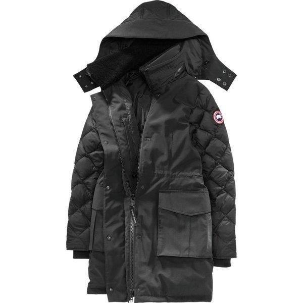 Canada Goose Ladies Down Áo khoác ngoài Elwin Parka Graphite: OD2-cdg006J-GRA: Fermart Fermart 3