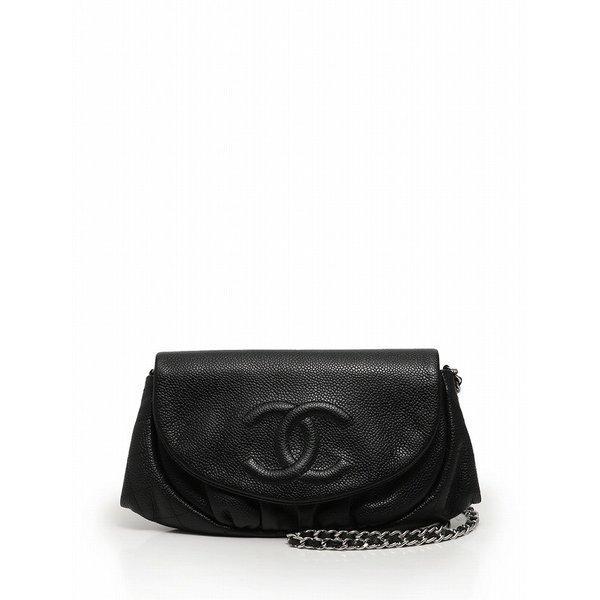 TAPLET TAG ALLION TAG POCHETTE Half Moon Caviar Da Đen Ladies Được sử dụng: 153891: Cửa hàng Reclo Yahoo -Mail Đơn đặt hàng Mua sắm