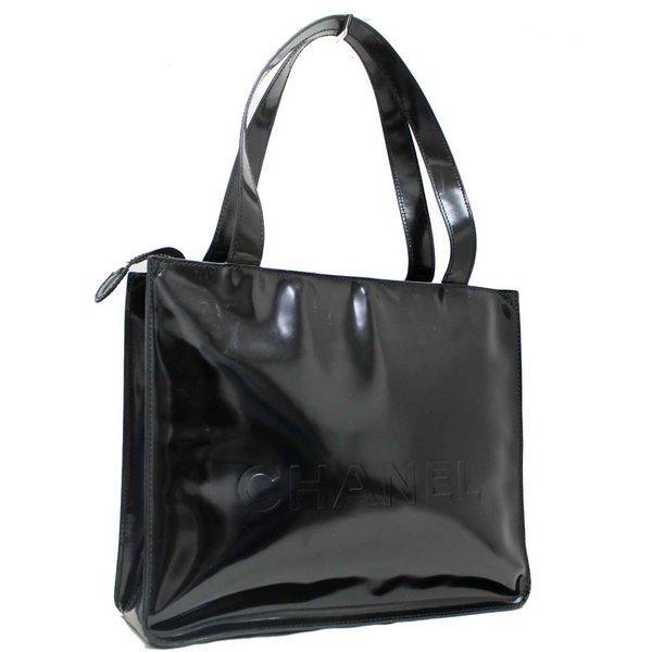 Coco mark tote túi nữ men đen