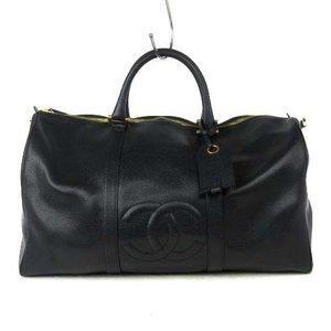 Caviar Skin Boston Bag Coco Ma...