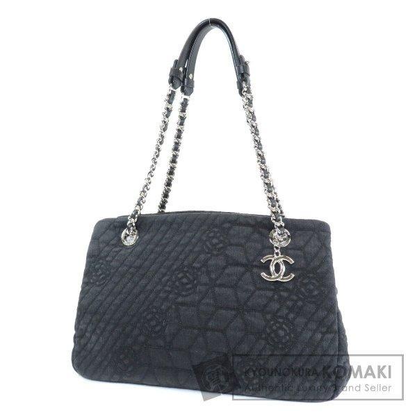 Chuỗi vai Camellia túi vai phụ nữ Denim Ladies Mua sắm