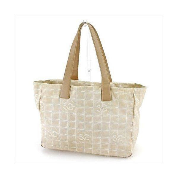Túi chanel Túi TOTE LINE MỚI DRIVE LINE DU LỊCH DU LỊCH TOTE MM BEIGE LADIES TAGNET BAG
