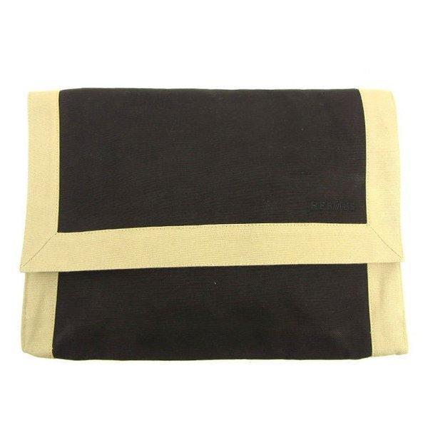 Hermes Hermes Túi Túi ly hợp Tapidocell Black Beige Ladies Túi sử dụng Đàn ông: Y6807: Thương hiệu Deco Tokyo -Mail Đơn hàng Mua sắm
