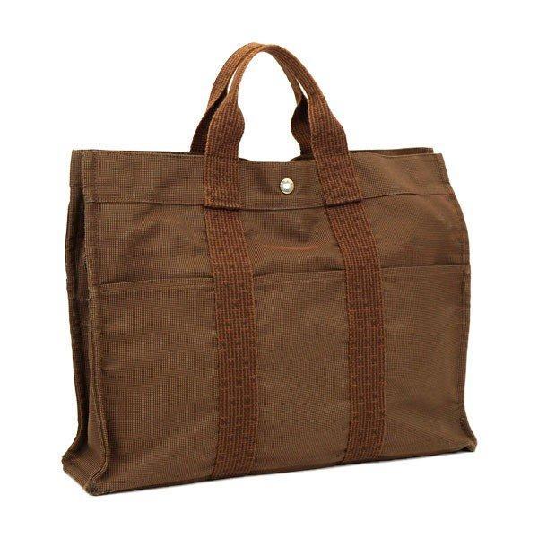 Hermes Hermes hãng hàng không Tote MM TOTE Túi Brown Đàn ông Bag Thương hiệu nổi tiếng được sử dụng: A02088: Cửa hàng thương hiệu Kojiya -Mail Đơn đặt hàng Mua sắm Mua sắm
