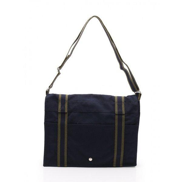 Hermes Hermes fooltucasus mm túi đeo vai Canvas hải quân khaki nữ