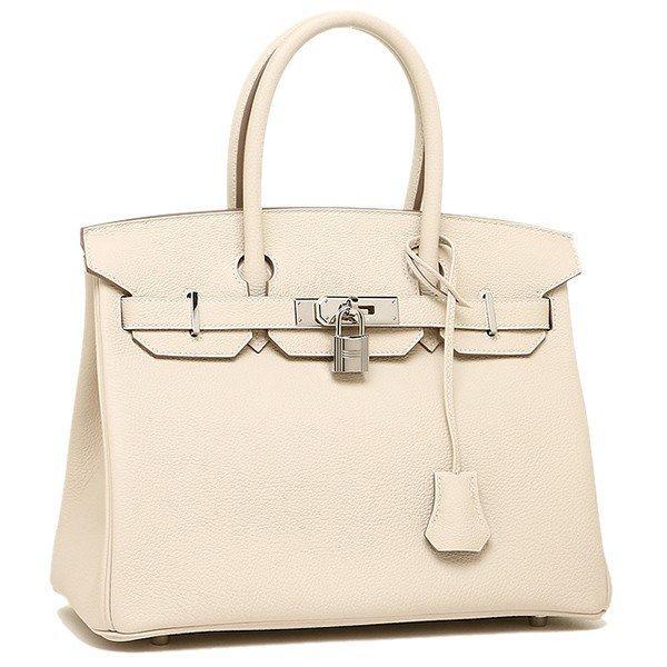 "Giảm 5%mục tiêu phiếu giảm giá" Túi Hermes Hermes Ladies 030520CK 10 Birkin Birkin 30 Togo Togo Silver Metal T-endball túi xách craie: