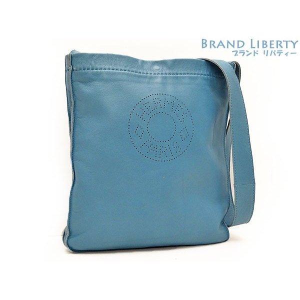 Vẻ đẹp Hermes thô cellel chéo túi vai Messenger túi vai Pochette Blue Zene Swift: 06355: Thương hiệu Liberty -Mail Order Mua sắm Mua sắm