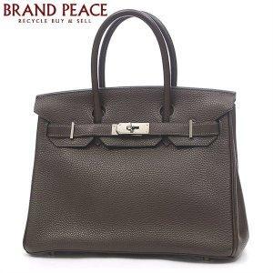 Hermes Birkin 30 Togo Chocolat Silver Phần cứng h khắc Hermes Hermes