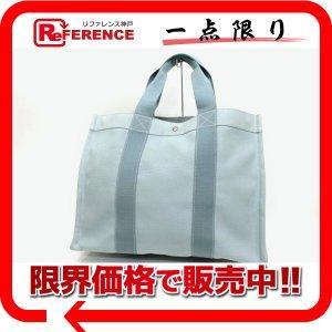 Hermes Hermes M97016 Ladies nam Kokiage GM TOTE Túi Light Blue Unisex [Đã sử dụng]: 2364-8254-43: