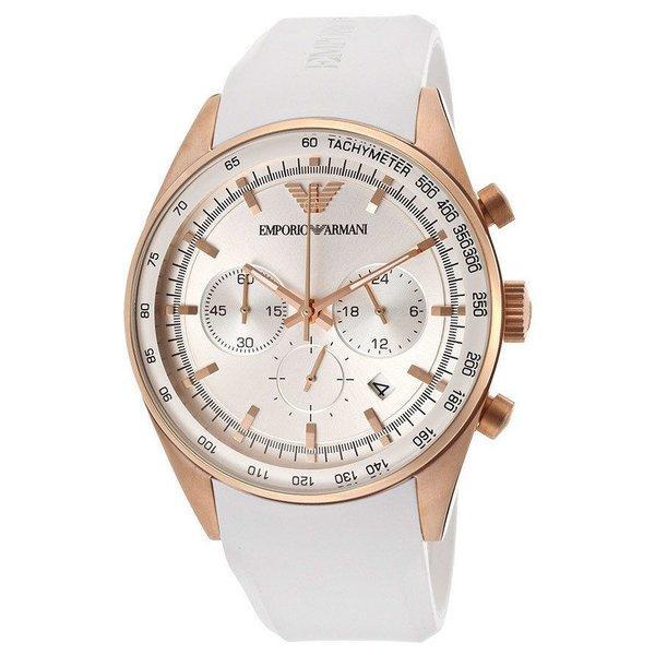 Emporio Armani Emporio Armani Quartz Men Chrono Watch AR5979 Xu hướng phổ biến với sức mạnh mặc cao