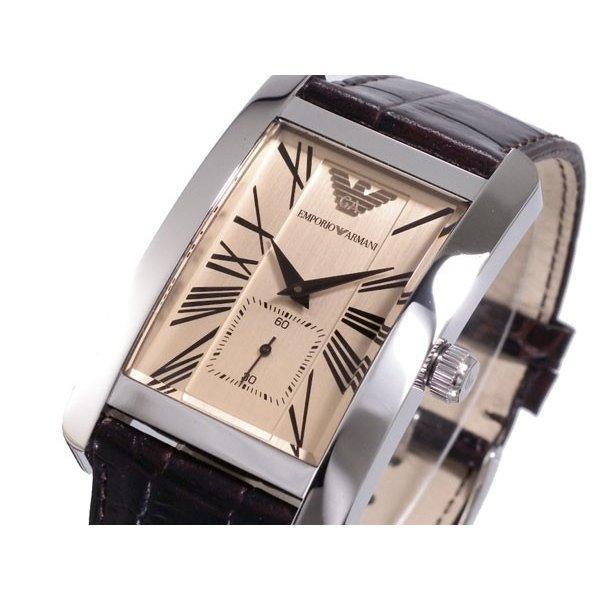 Emporio Armani Emporio Armani Watch Men AR0154 Corde hình chữ nhật dễ kết hợp trong mùa này