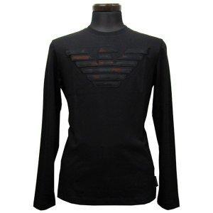 Emporio Armani Armani Long T-Shirt Ron T MEN (22005): 6Z1TB4-1JPRZ-0999: Nhập khẩu cửa hàng MK5-MAIL Đơn đặt hàng Mua sắm Mua sắm