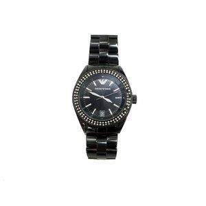 Emporio Armani Emporio Armani Xem Quartz 3 Hole với Stone Stone Stone Black Black MAIL ĐẶT HÀNG