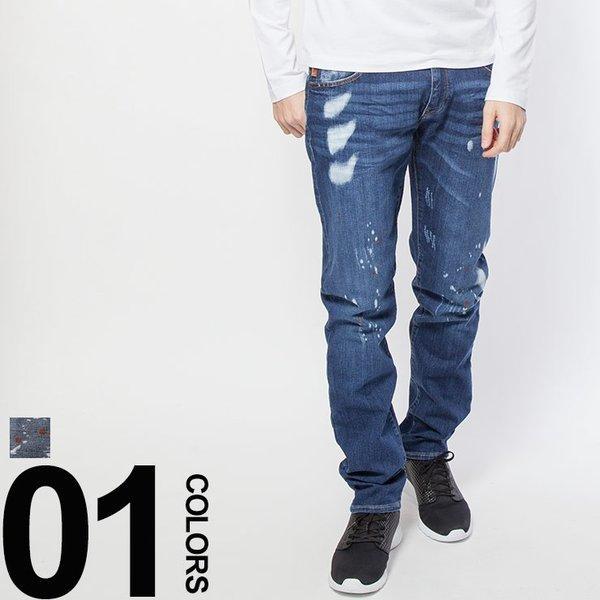 Emporio Armani Emporio Armani Jeans Quần Denim Xử lý Zip Fly Extra Slim Brand bottoms EA3Z1J101D78Z: 7537214262