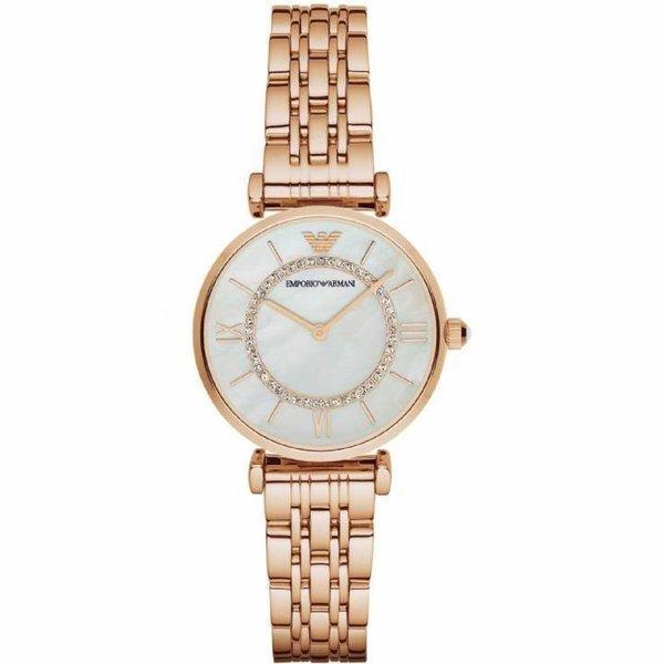 Emporio Armani Emporio Armani Ladies xem AR1909 Pink Gold Fashion Business Casual