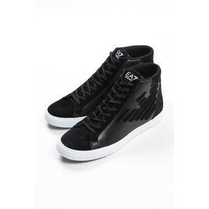 Armani Emporio Armani Emporio Armani EA7 Sneakers High Cut Shoes nam 248009 7A299 Đen: 3707308: khuếch tán -Mail Đơn hàng Mua sắm Mua sắm