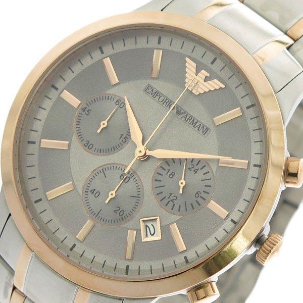 Emporio Armani Emporio Armani Watch Men AR11077 Quartz Gracilver Silver |