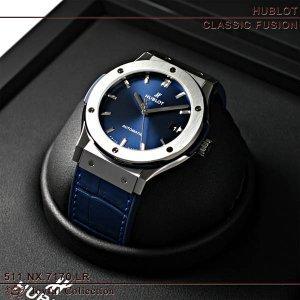 Hublot Xem cổ điển Fusion Titanium Blue 511NX7170LR MỚI: 511NX7170LR-: Bộ sưu tập vui vẻ -Mail Đơn đặt hàng Mua sắm
