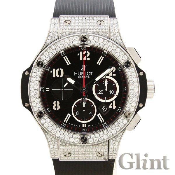 Hublot [Hublot] Big Bang Steel Pave 44mm 301SX130RX174 [Diamond chính hãng] [Đàn ông] [Watch]: Hublot -1025: GLINT -MAIL ĐẶT HÀNG