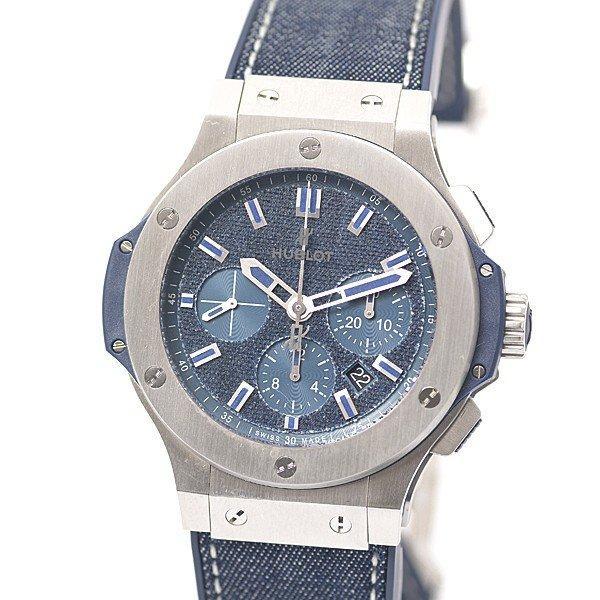 Hublot/Hublot/SS/Big Bang/Denim Jeans Kaihara/Automatic/Blue Dial/See -Trough Back/Japan Limited/301SX2770NRJPN15 [Đã sử dụng]: