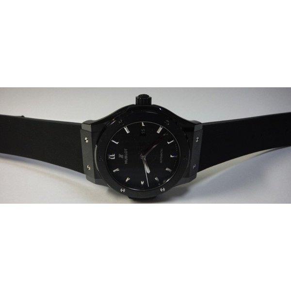 Hublot Ubro Classic Fusion Black Magic Black Rubber Dây đeo 42mm 542CM1771RX: HB -02: SUISHO -MAIL Đơn hàng Mua sắm Mua sắm