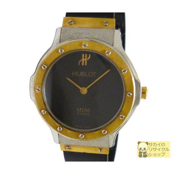 Hublot Ublo Ladies Xem ngăn cổ điển MDM SS x YG X Rubber Quartz Black Dial: 2002687251300403: Cửa hàng dịch vụ của Sakai -Mail Đơn đặt hàng