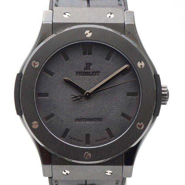 Hublot Ubrot Berluti All Black Limited Men Watch SS tại Black Mail Order
