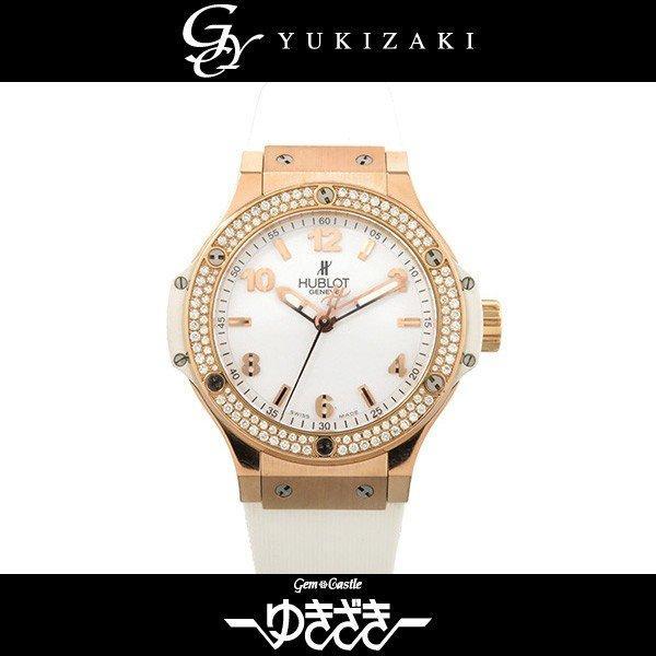 Ubro Big Bang Gold Diamond 361PE2010RW1104 Trắng Dial Ladies Watch Được sử dụng: W172978: Gem Castle Yukizaki -Mail Đơn đặt hàng Mua sắm Mua sắm