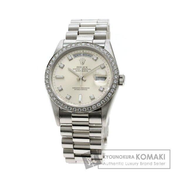 Rolex Rolex 18346a Ngày Day Diamond Xem bạch kim PT950/PT950/Diamond Men đã qua sử dụng: 00721005: Thương hiệu Kyoto Kurakomaki -Mail Đơn hàng Mua sắm Đơn hàng Mua sắm Mua sắm Mua sắm Mua sắm Mua sắm Mua sắm Mua sắm