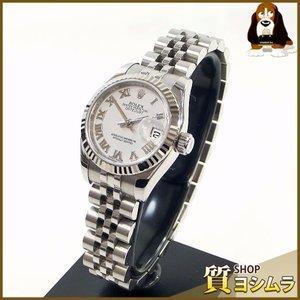 Rolex Rolex 179174 ROULETTE ROULETTE Chỉ cần xem Thép không gỉ/K18WG Ladies được sử dụng: 0515071700301: Cửa hàng Yoshimura -Mail Đơn đặt hàng Mua sắm Mua sắm Mua sắm