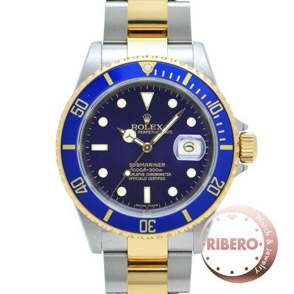 Rolex Rolex Submalina Ngày Ref16613 M Ban Roulette SS/YG, bảo hành với bảo hành: 010518041: Ribero -Mail Đơn đặt hàng Mua sắm Mua sắm