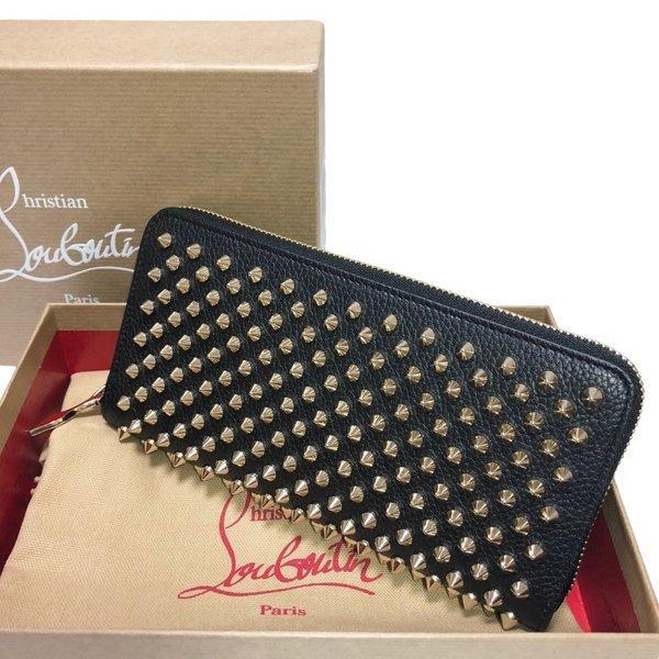 Lubtan Panetone Long Fallet Black X Gold Studs Round Zip 1185059CM6S Christian Louboutin: LBT-1185059-CM6S: Linete-Mail đơn hàng Mua sắm Mua sắm Mua sắm Mua sắm Mua sắm
