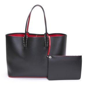 Christian Louboutin TOTE Túi nam nữ unisex Spike Sex bê Leather Cabata Túi Túi Christian Louboutin: 100258: Bảy cửa hàng chất lượng Malui -Mail Mua sắm Đơn hàng Mua sắm Mua sắm