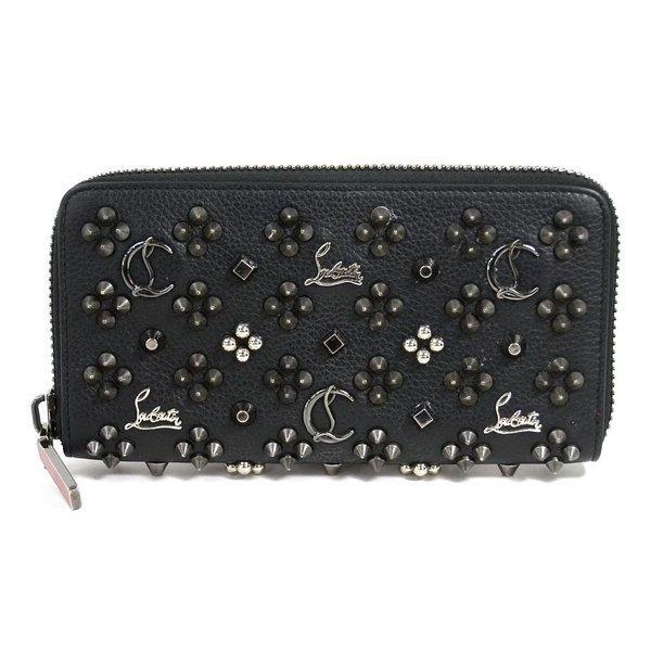 Christian Lubutan Christian Louboutin tròn Fastener Long Panetone Leather X Studs Black x Silver x Red Standard Tiêu chuẩn phổ biến: 94841: Giá trị thương hiệu -Mail Đơn hàng Mua sắm