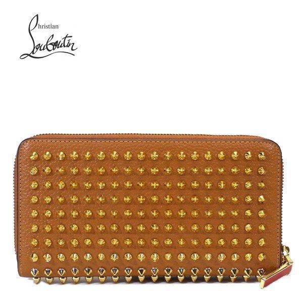 Christian Lubutan Christian Louboutin Long Fallet Round Fastener Panettone Spike Ladies Golden 1165159  không khó