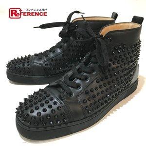 Christian Louboutin Christian Lubitan 1101083 Spike Soods Hellcut Sneakers Sneakers Black Men [đã sử dụng]: 106500-14986-3: Tham khảo Bộ sưu tập thư mục Mail