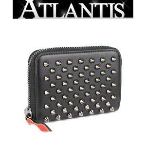Christian Louboutin Ginza Christian Louboutin Studs Round Zip Coin Case Wallet: 073602: Atlantis -Mail Đơn đặt hàng Mua sắm