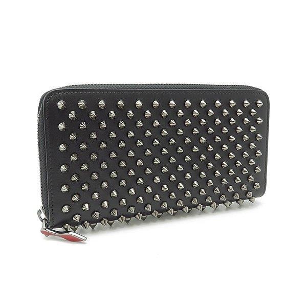 Christian Louboutin Christian Levutan tròn Fastener Long Fallet Panetone 1165065 Panettone Wallet Studs Các mặt hàng không sử dụng: 81735: Tsurura Palace -Mail Đơn hàng Mua sắm Mua sắm
