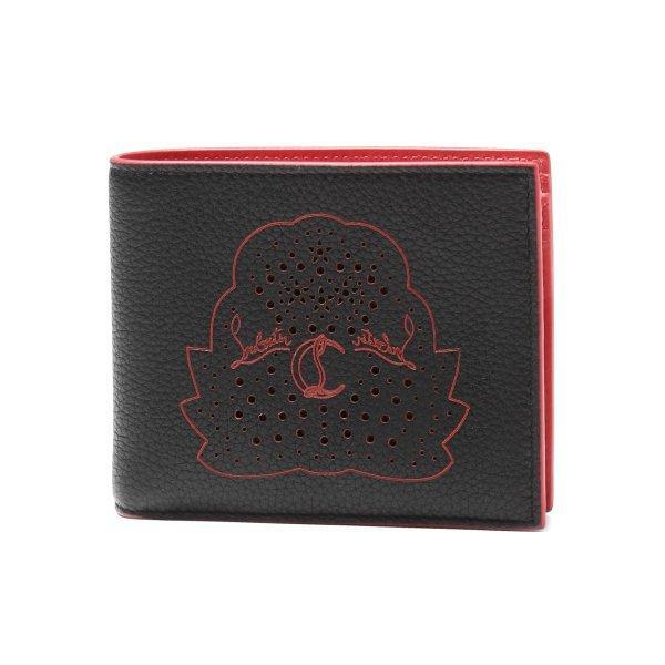 Christian Louboutin Christian Loubrovtan Bi -Fold Wallet Ecusson Ecusson 1185045 BK01: 24757: H nhập khẩu cửa hàng đôi -Mail Đơn đặt hàng Mua sắm Mua sắm Mua sắm