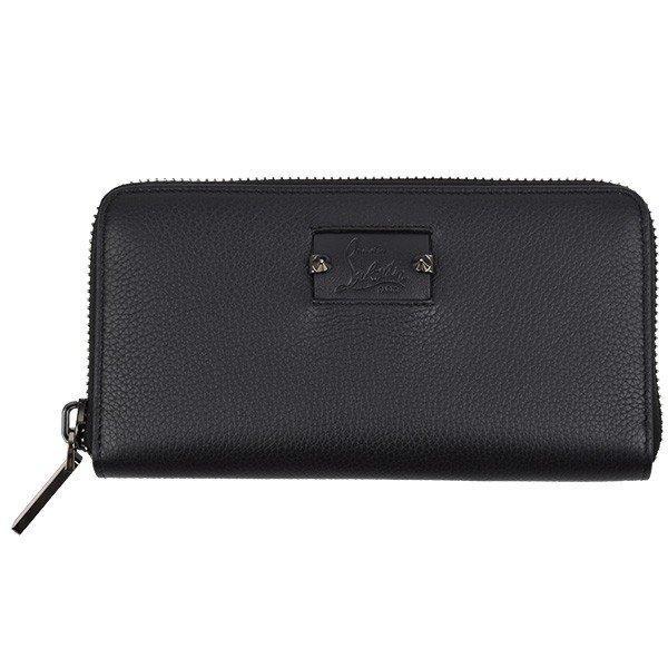 Christian Louboutin Christian Lubutan Panettone Ví tròn Ví dài/3185065 B078 Đen/Guccinmetal: LBT-3185065-BG: