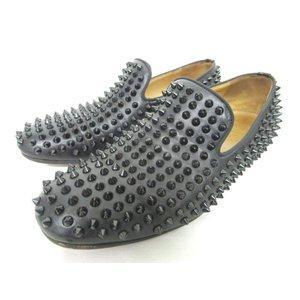 Christian Lubutan Christian Louboutin Studyl Fur Shoes Leath