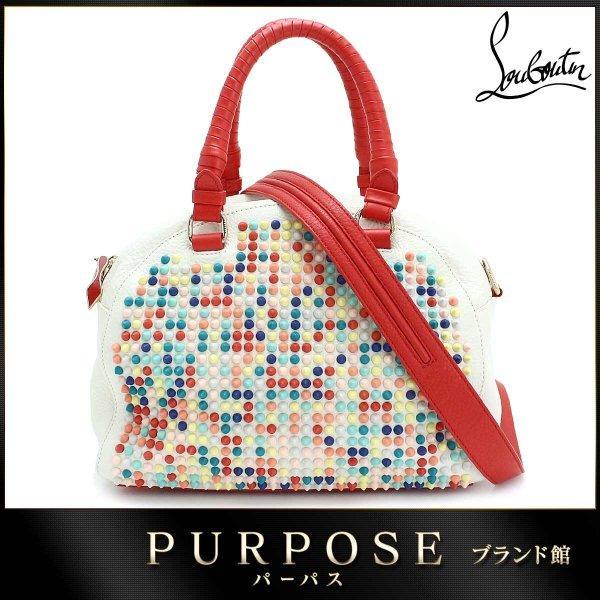 Christian Louboutin Christian Louboutin Panetone nhỏ Spike Studs 2way Hand Bag Bag Leather 3135034: 90051566: Mục đích Purpass Yahoo Store -Mail Đơn đặt hàng Mua sắm Mua sắm Mua sắm Mua sắm Đơn hàng