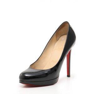 Christian Lubitin Christian Louboutin Bơm giày đen Ladies Ladies đặt hàng