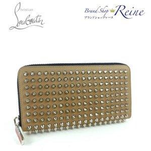 Christian Louboutin M Panettone Spike Studs tròn Fastener Long Wallet 1165044 Đã sử dụng: 18-016027: Brandshop Reine -Mail Đơn hàng Mua sắm Mua sắm Mua sắm
