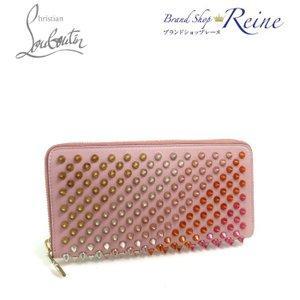 Christian Louboutin W Panettone Spike Studs tròn Fastener Long Wallet 1185063 Mới: 18-016253: Brandshop Reine -Mail Đơn hàng Mua sắm Mua sắm Mua sắm