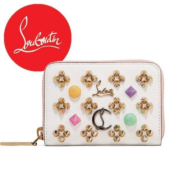 Christian Lubutan Christian Louboutin Panettone Coin Trường hợp 1185143CALFW033 Trắng: BYM1013132: Cửa hàng Juro
